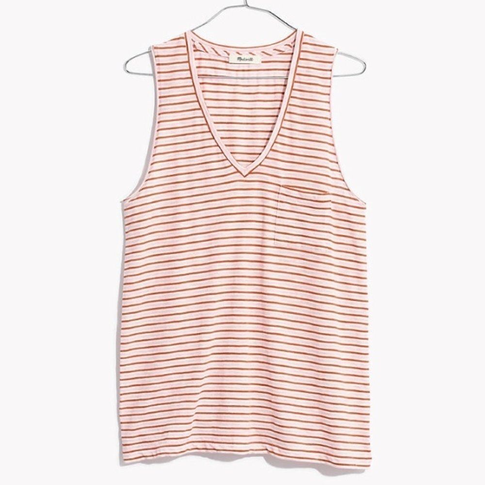 🆕 MADEWELL V-Neck Tank Top! - Picture 7 of 7